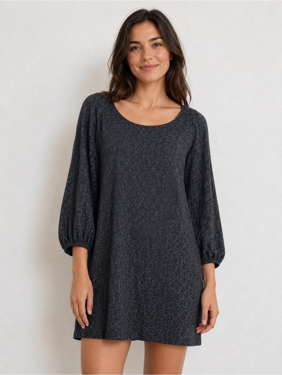Show Me Your MuMu Dresses & Skirts - Show Me Your MuMu Black Leopard Mini Dress Women’s XL Modern Neutral Glam
